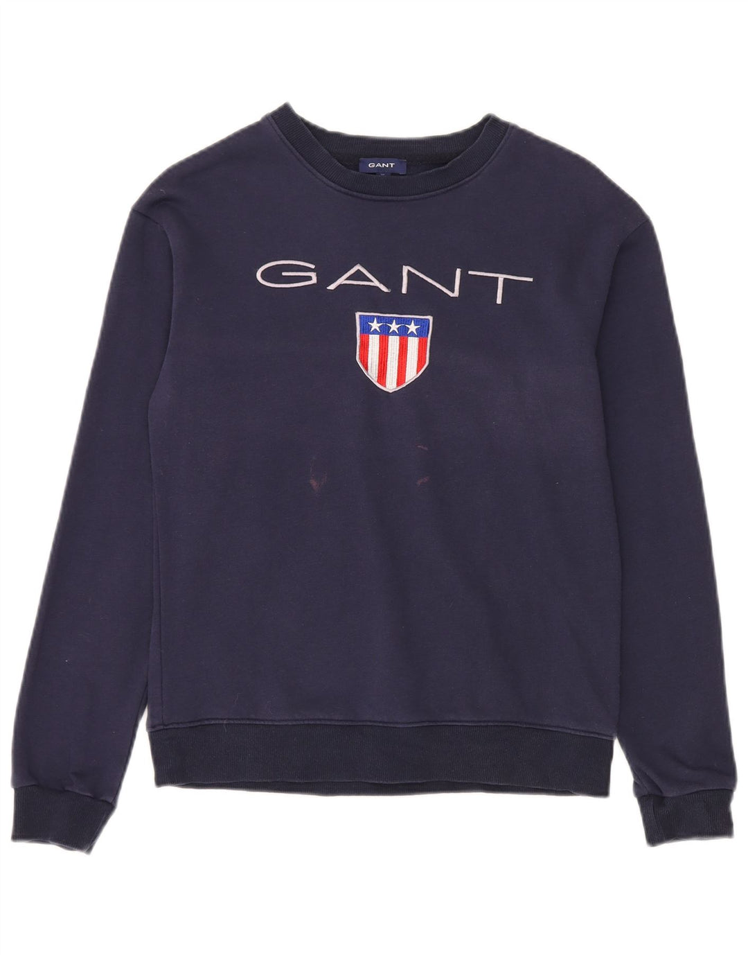 Gant Graphic Sweatshirt Jumper XS Bleu Marine Coton Homme
