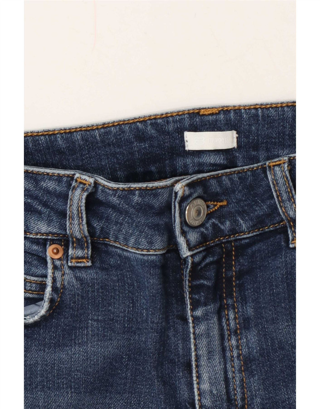 8 by Yoox Jean Bootcut Femme W28 L32 Bleu