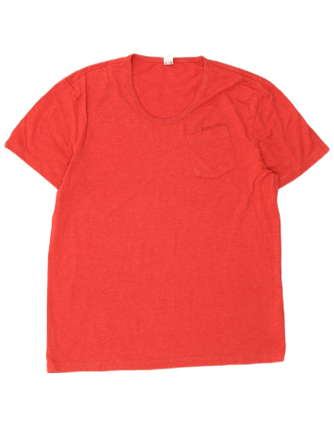 G-Star T-Shirt Homme Rouge Moyen Coton