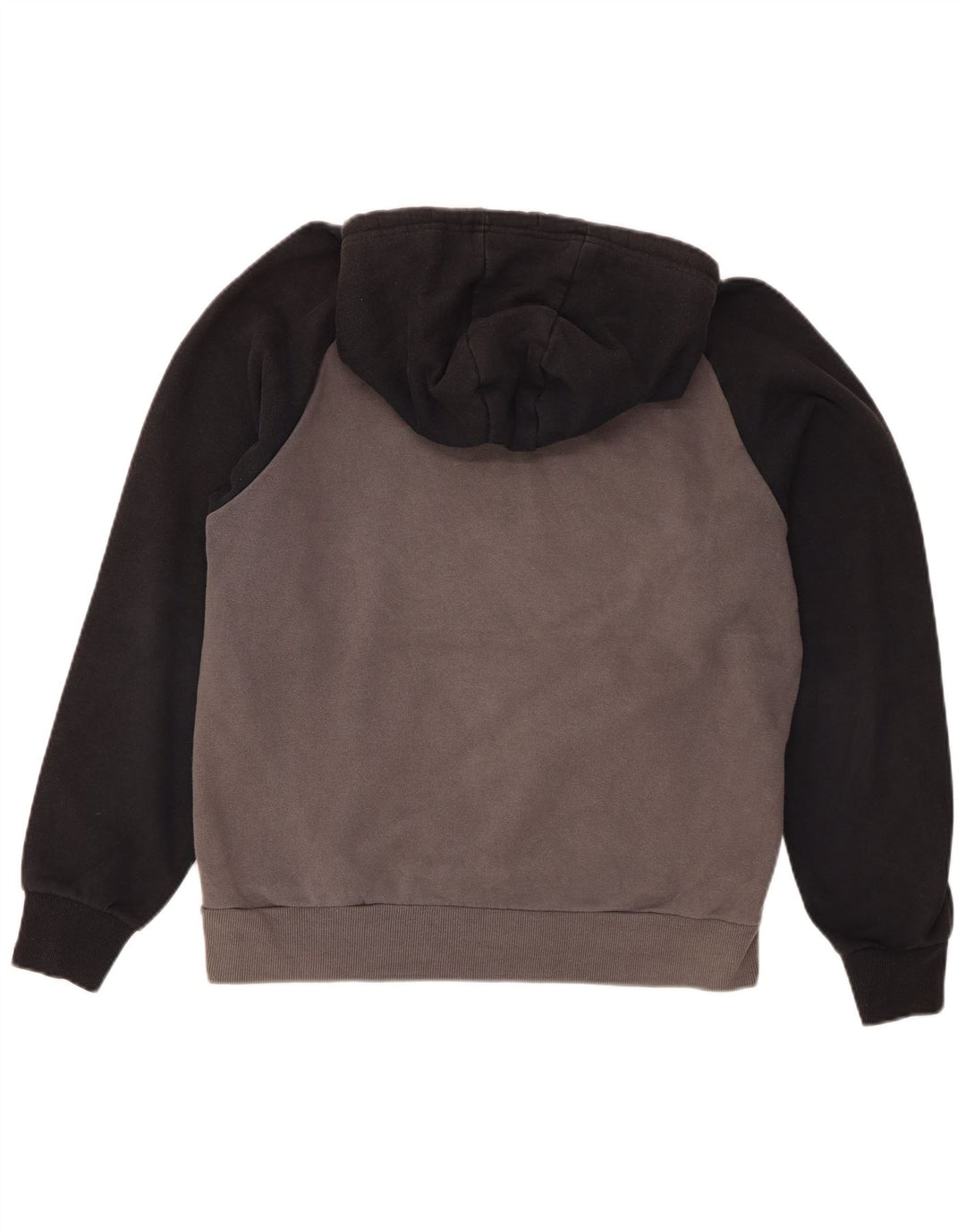 Ellesse Pull à capuche graphique pour homme Large Gris Colorblock