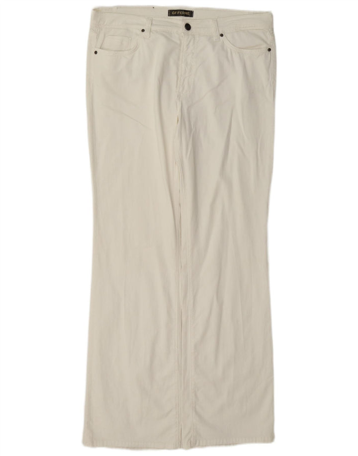 GF Ferre Jean Bootcut Femme W34 L31 Blanc