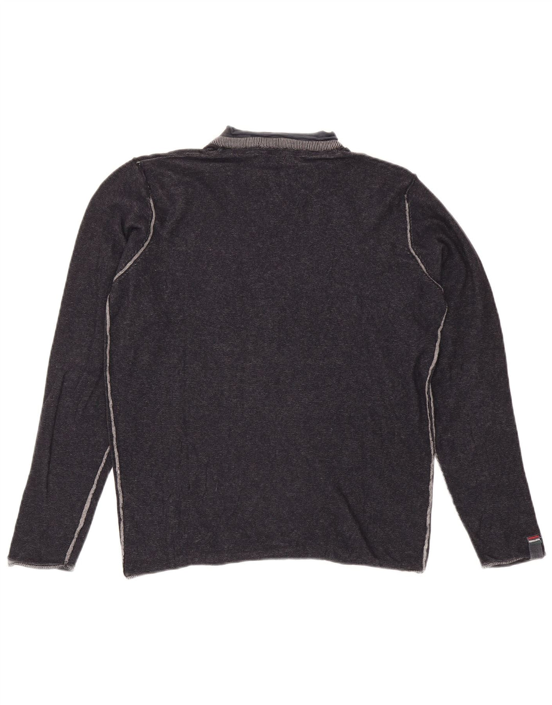 Avirex Pull col V Homme Bleu Marine Moyen