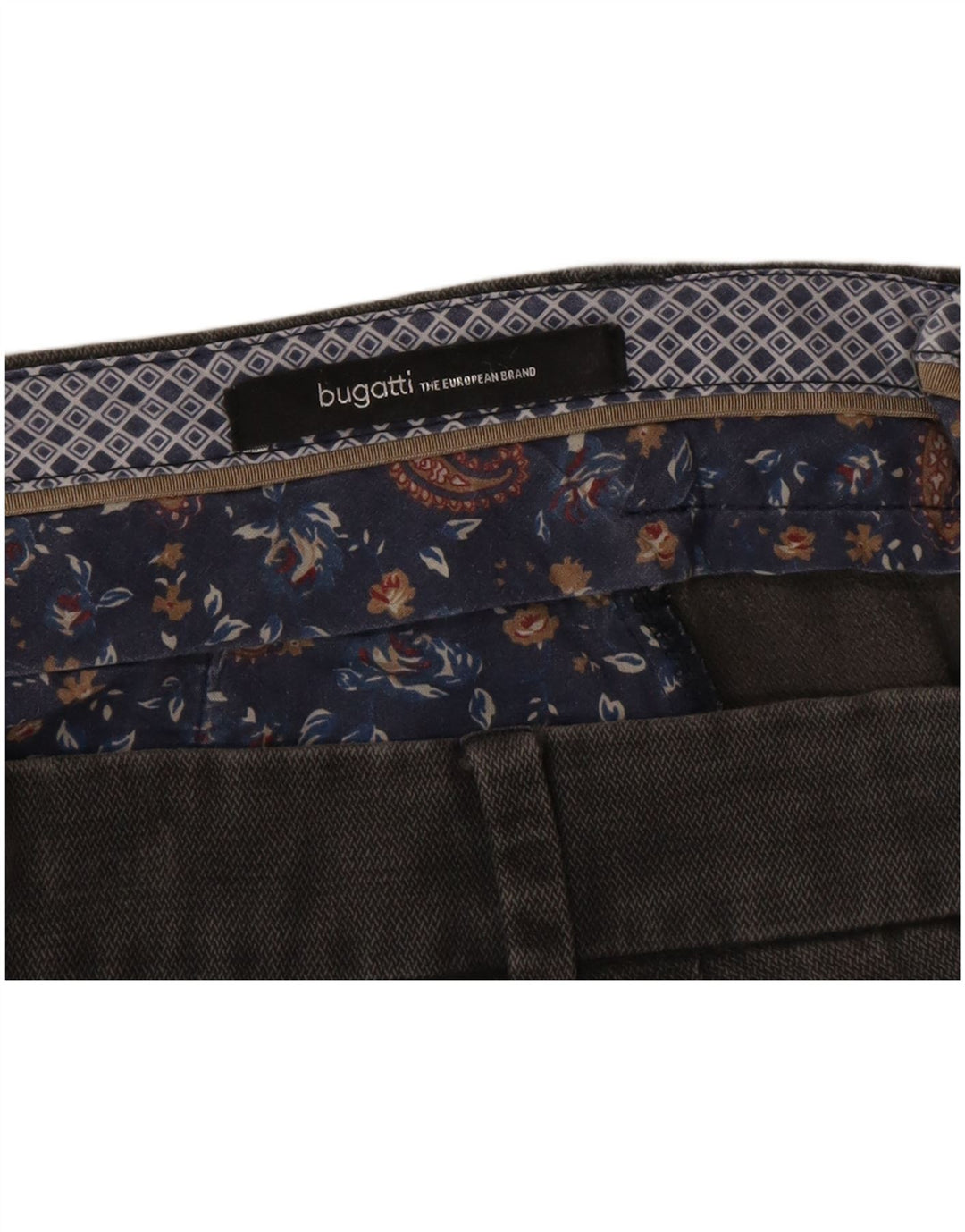 Bugatti Pantalon Chino Fuselé Homme W38 L27 Gris