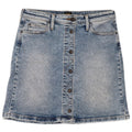 LEE Jupe trapèze en jean pour femme W29 en coton bleu moyen