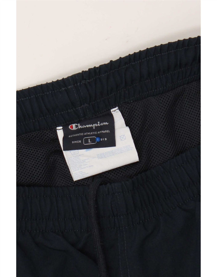 Champion Pantalon De Survêtement Homme Large Bleu Marine Polyester