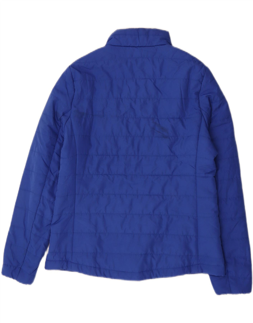 Marks & Spencer Veste matelassée pour femme UK 12 Bleu moyen Polyester