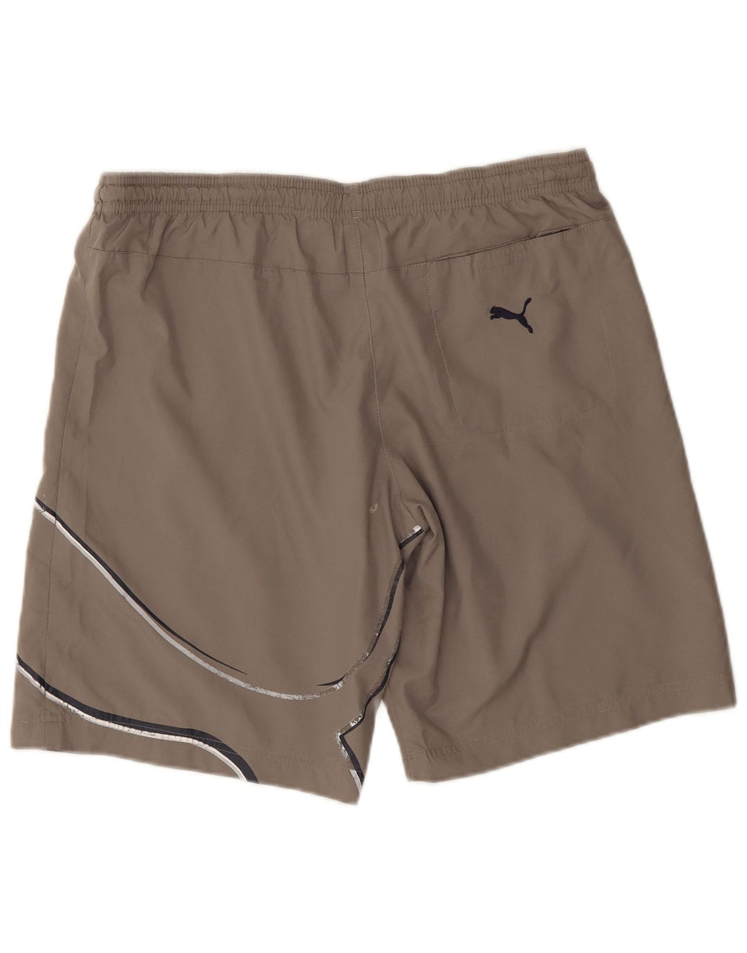 Puma Short Graphic Sport Homme Marron Moyen