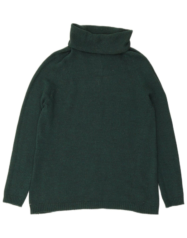 Replay Pull col roulé femme UK 10 Small Vert Acrylique