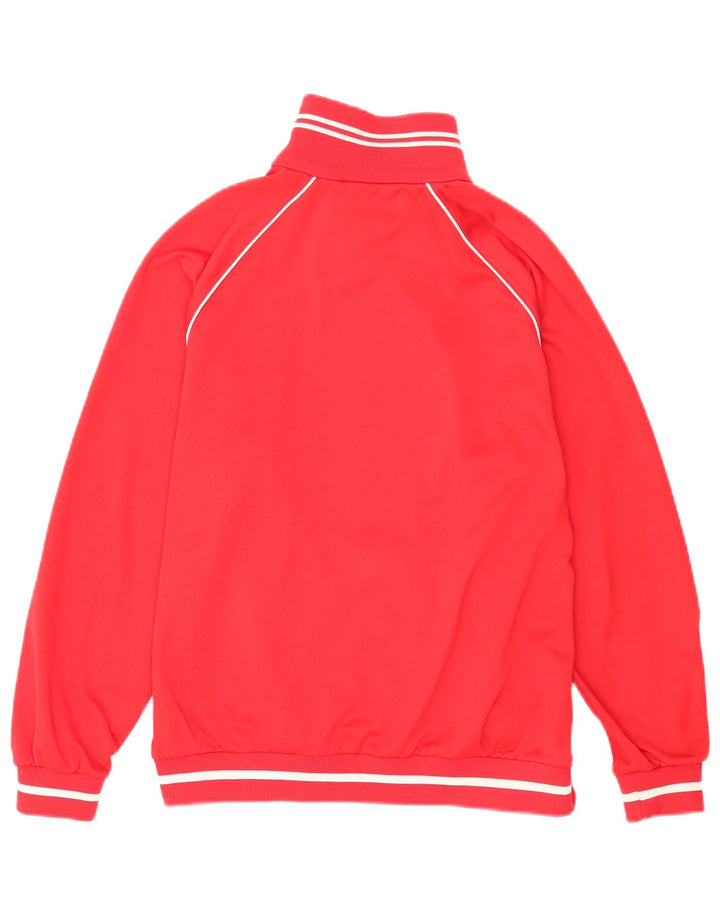 Kappa Veste de Survêtement Homme Petit Rouge Polyester
