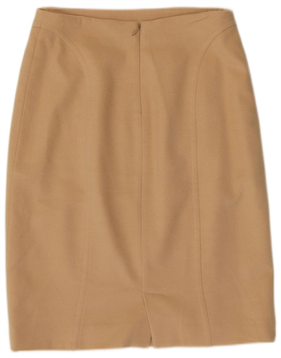 Les Copains Jupe Crayon Femme IT 46 Large W30 Laine Beige