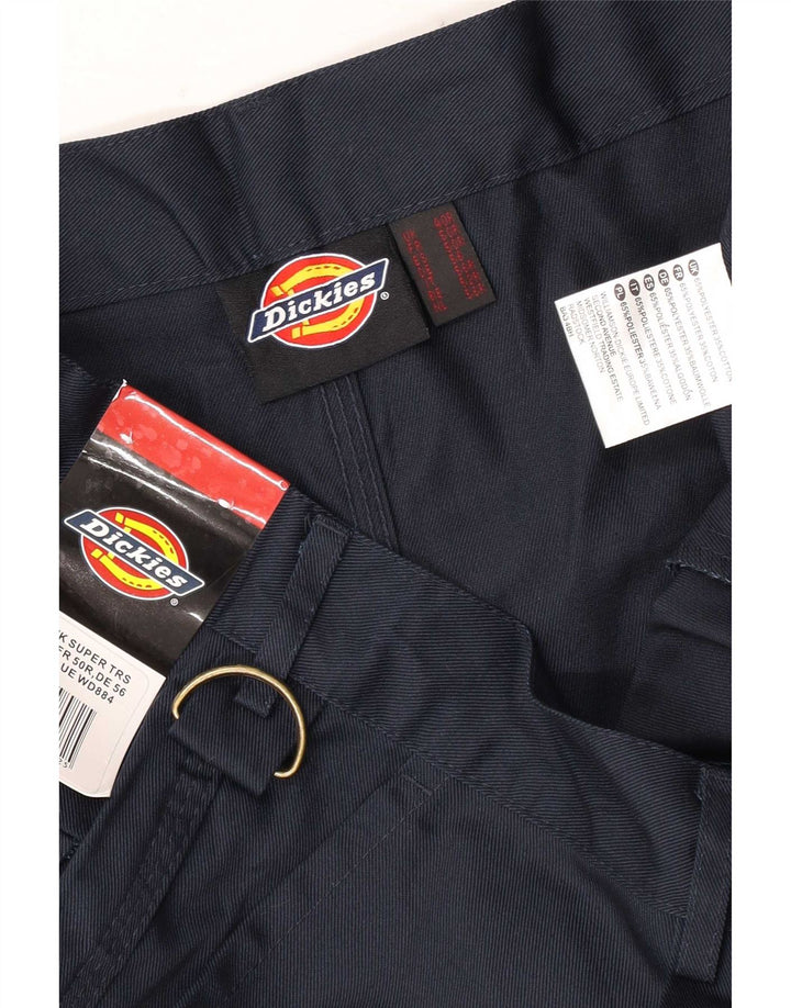 Dickies Pantalon Cargo Droit Homme W40 L31 Bleu Marine Polyester