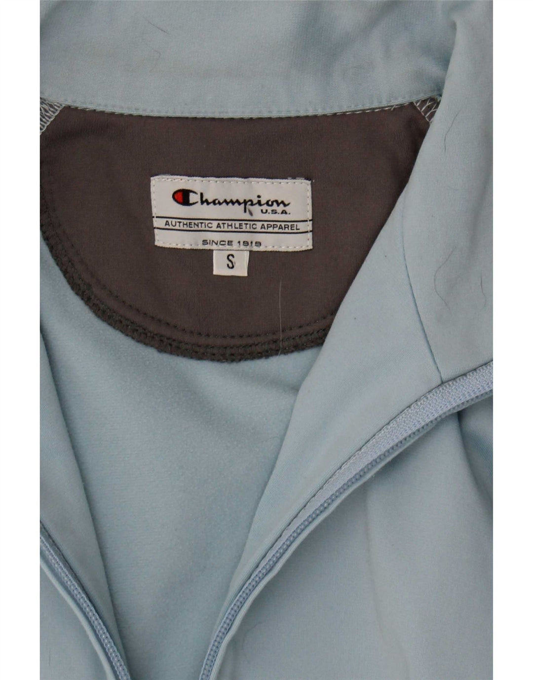 Champion Veste de survêtement pour femme UK 10 Small Bleu