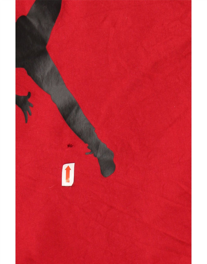 JORDAN T-shirt graphique pour hommes en coton rouge moyen
