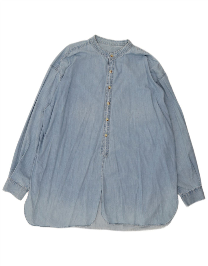 Eddie Bauer Robe pull en jean pour femme UK 16 XL Bleu Coton