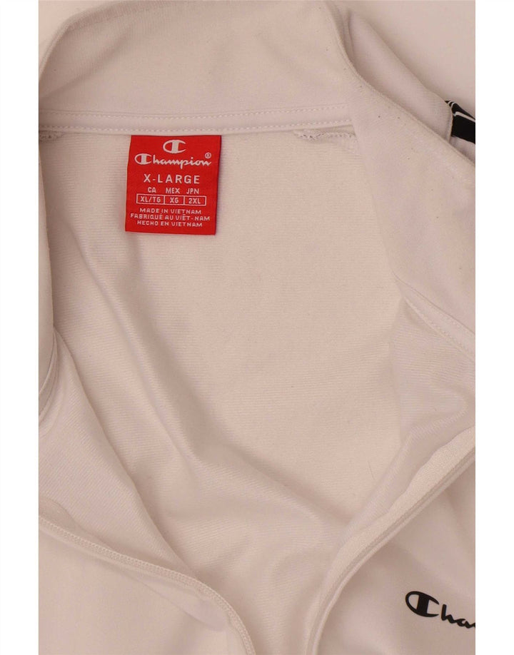 Champion Veste de Survêtement Graphique Homme XL Blanc Colorblock