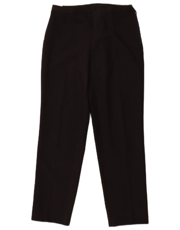 BENETTON Pantalon décontracté fuselé pour femme IT 44 Medium W30 L27 Noir