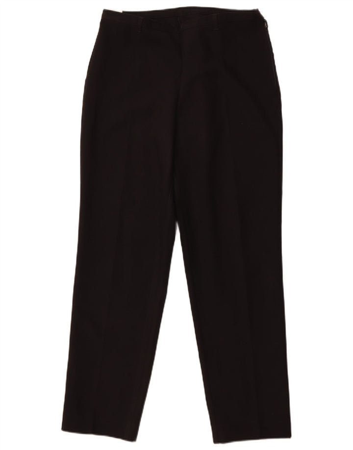 BENETTON Pantalon décontracté fuselé pour femme IT 44 Medium W30 L27 Noir