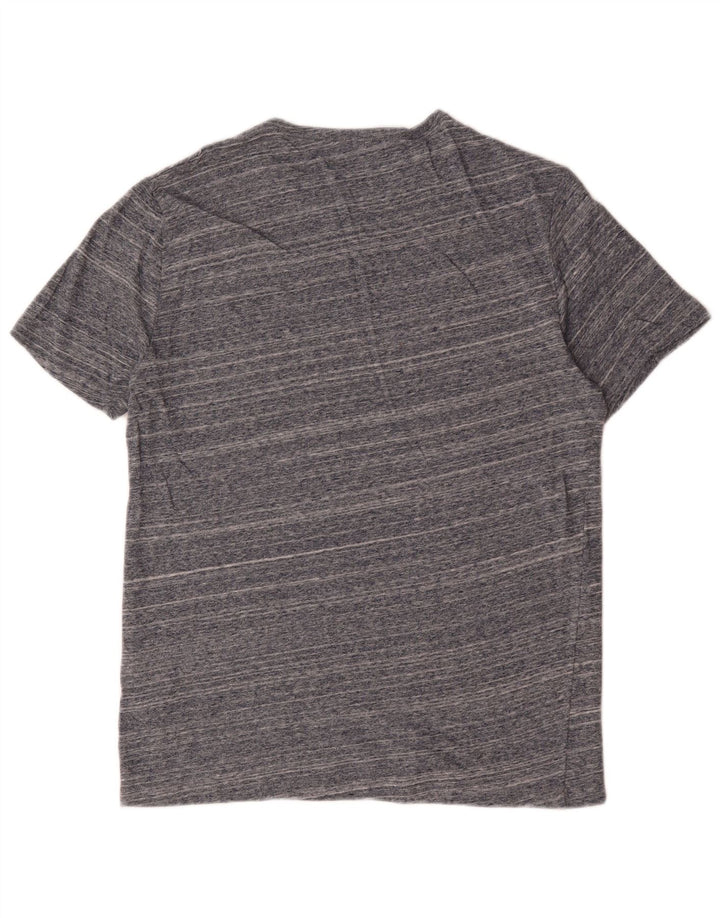 Reiss T-Shirt Homme Gris Moyen Rayé Coton