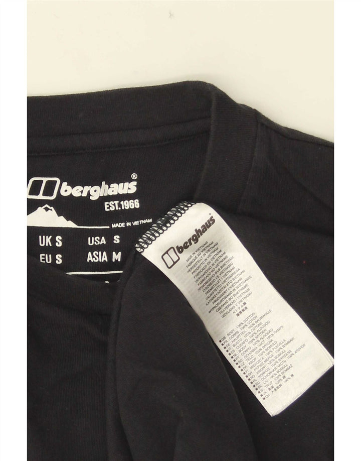 Berghaus T-Shirt Graphique Homme Petit Noir Coton