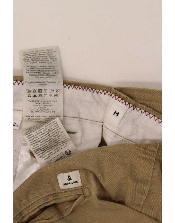 Jack & Jones Short Chino Regular W32 Homme Kaki Coton
