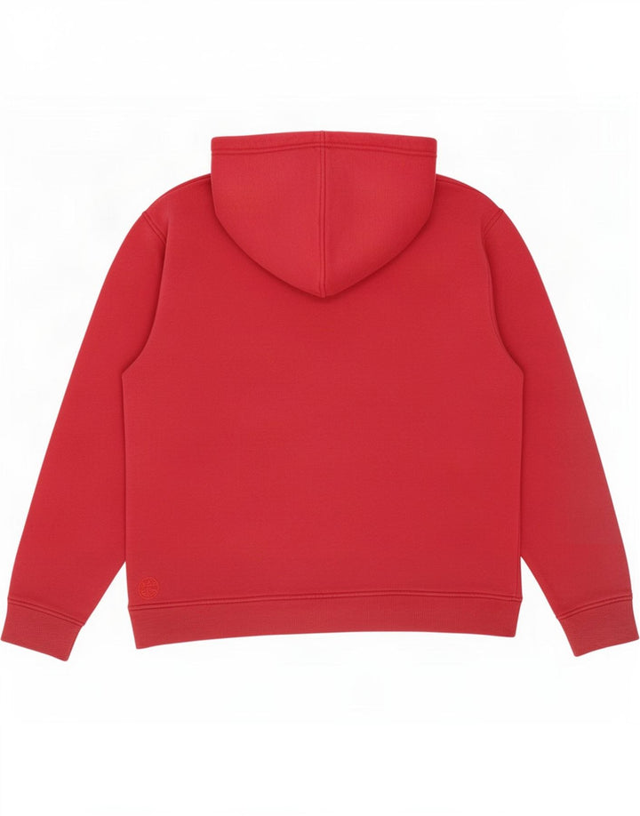 Fat Face Pull à capuche pour homme en coton rouge moyen