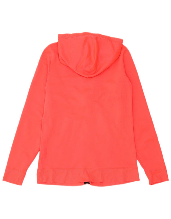 Under Armour Pull à capuche zippé pour femme UK 10 Petit Rose Polyester