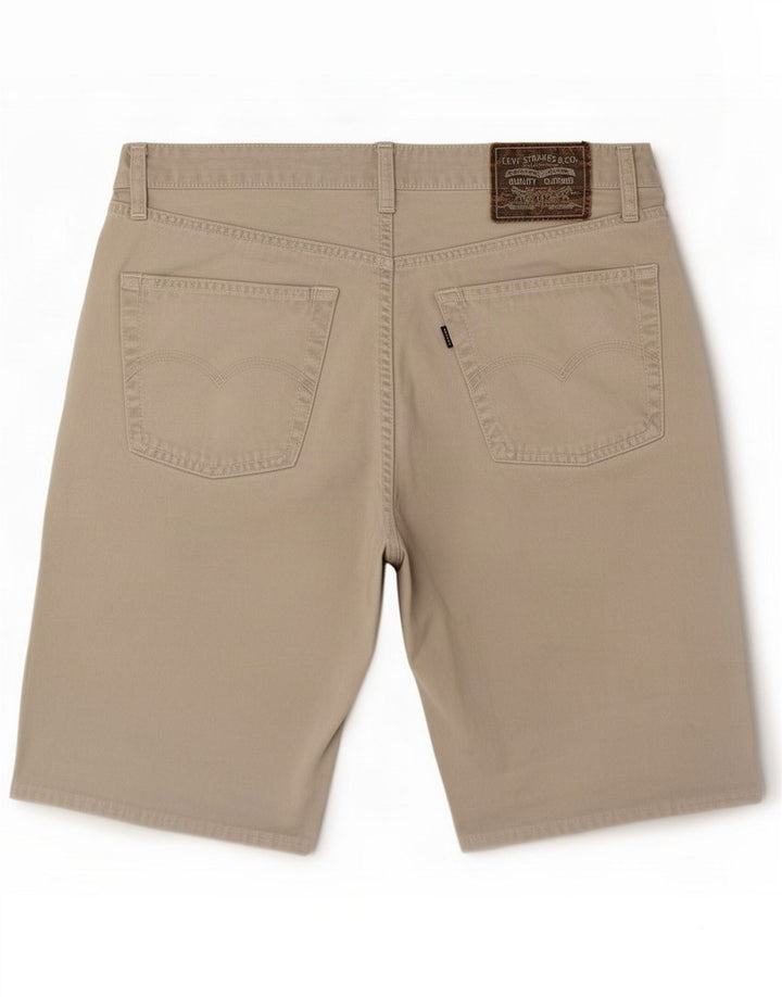 Levi's Short en jean classique pour homme Large W33 Coton beige