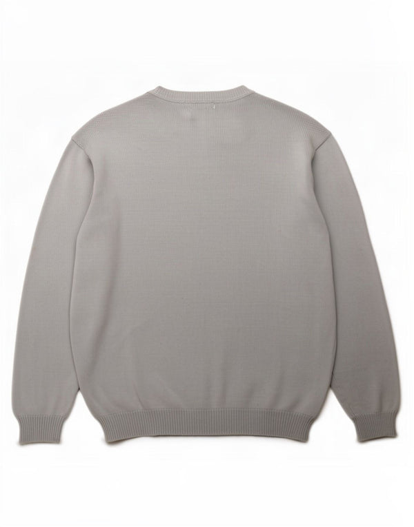 Sergio Tacchini Pull col rond pour homme en coton bleu grand