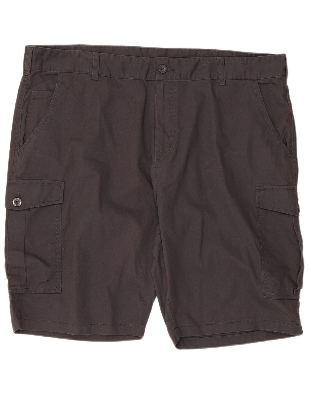 MOUNTAIN WAREHOUSE Short Cargo Homme W42 2XL Gris Coton