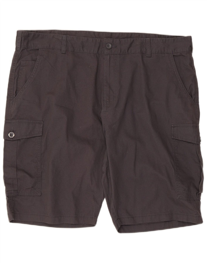 MOUNTAIN WAREHOUSE Short Cargo Homme W42 2XL Gris Coton
