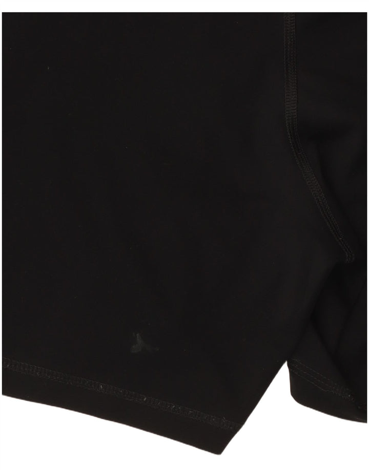 Nike Short de sport Dri Fit Graphic pour femme UK 12 Noir moyen Polyester