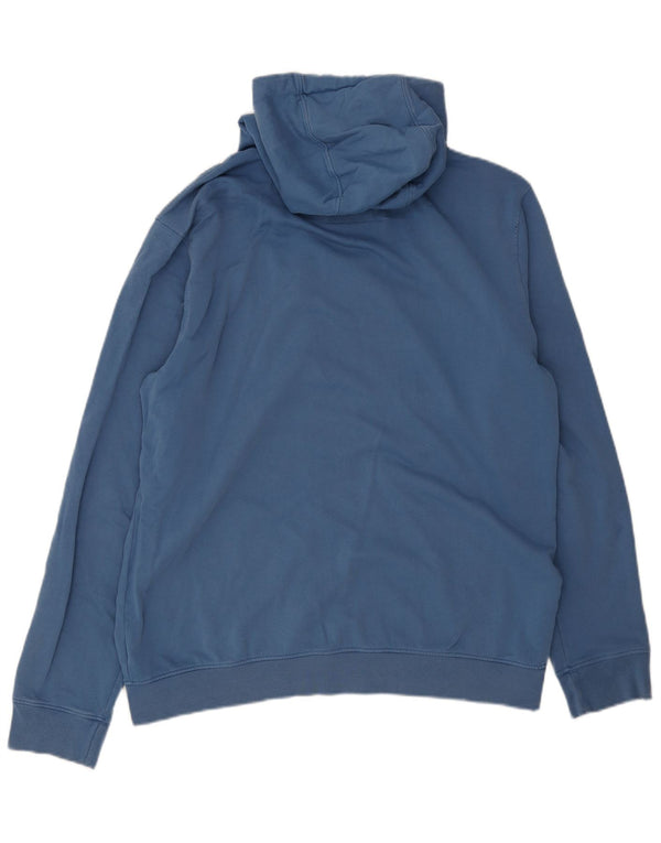 Crew Clothing Pull à capuche zippé pour homme XL en coton bleu