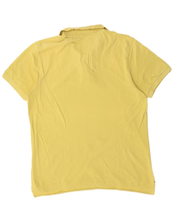 Sun68 Polo Homme 2XL Jaune Coton