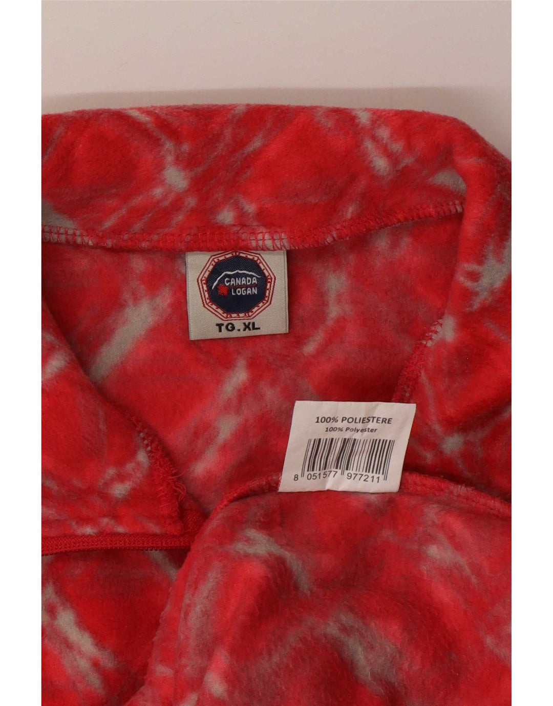 Canada Logan Veste polaire pour femme UK 18 XL Rose géométrique Polyester