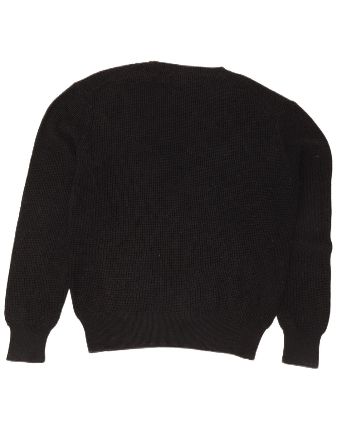 All Saints Pull à col rond pour homme en coton noir Large