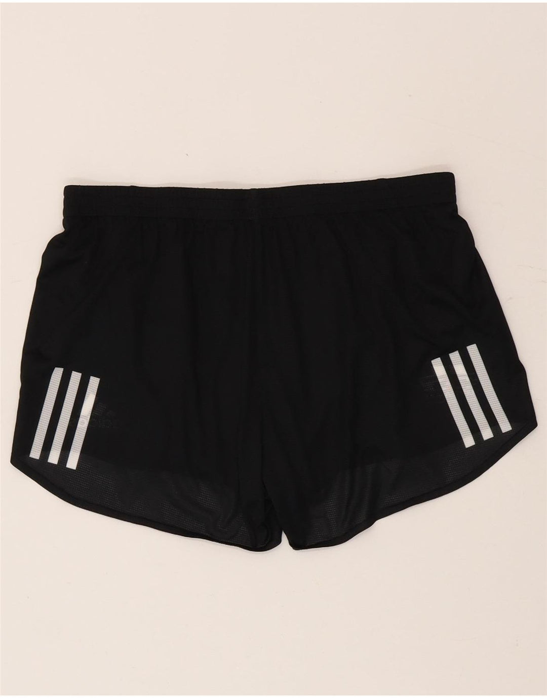 Adidas Short de sport graphique pour femme UK 12/14 Polyester noir moyen