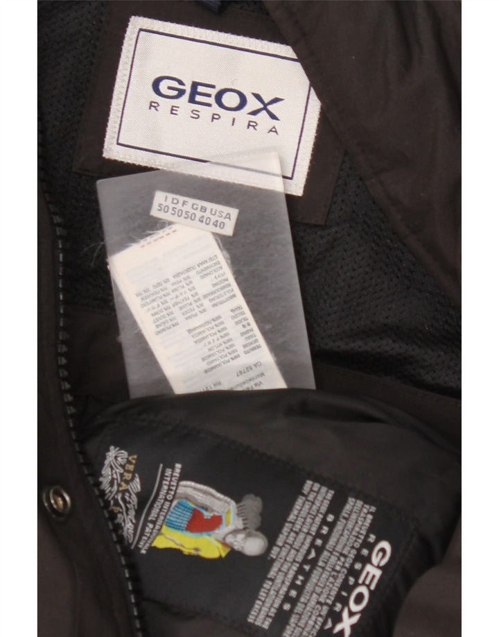 GEOX Veste matelassée homme UK 40 Large Noir Polyamide