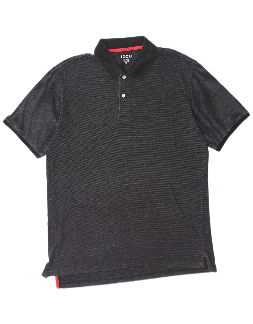 IZOD Polo Homme Coton Noir Moyen