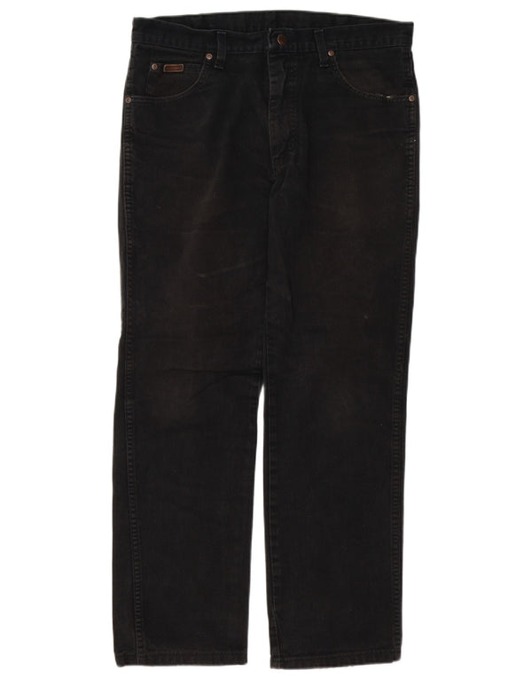 Wrangler Jean Droit Texas Homme W34 L27 Coton Noir