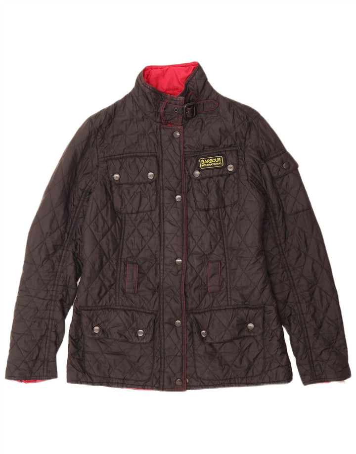 Barbour Veste matelassée pour femme UK 10 Small Noir