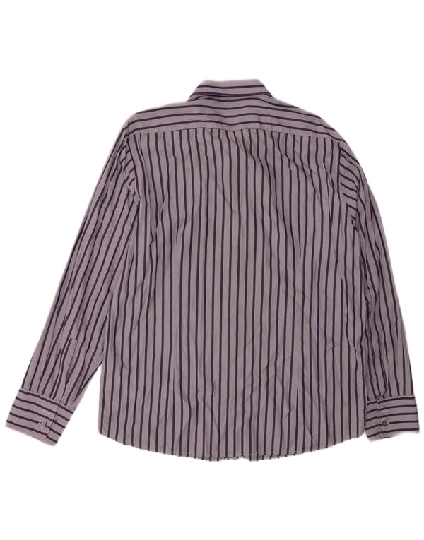 Hugo Boss Chemise Regular Fit XL Violet Rayé