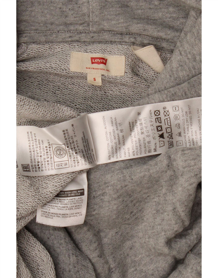Levi's Pull à Capuche Graphic Homme Petit Gris Moucheté Coton