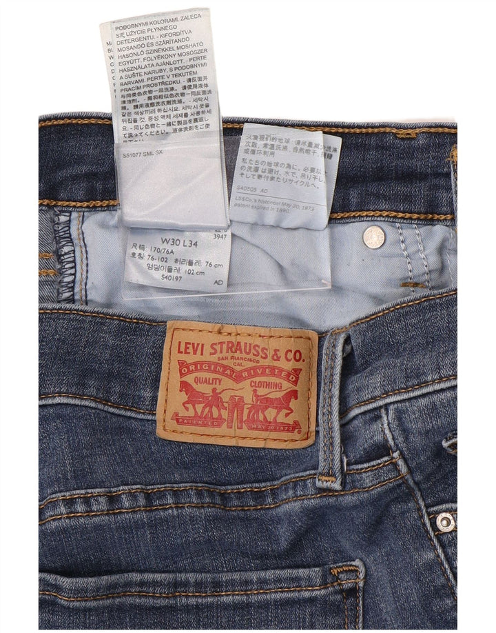 LEVI'S Jean Skinny 311 Shaping Femme W30 L34 Bleu Coton