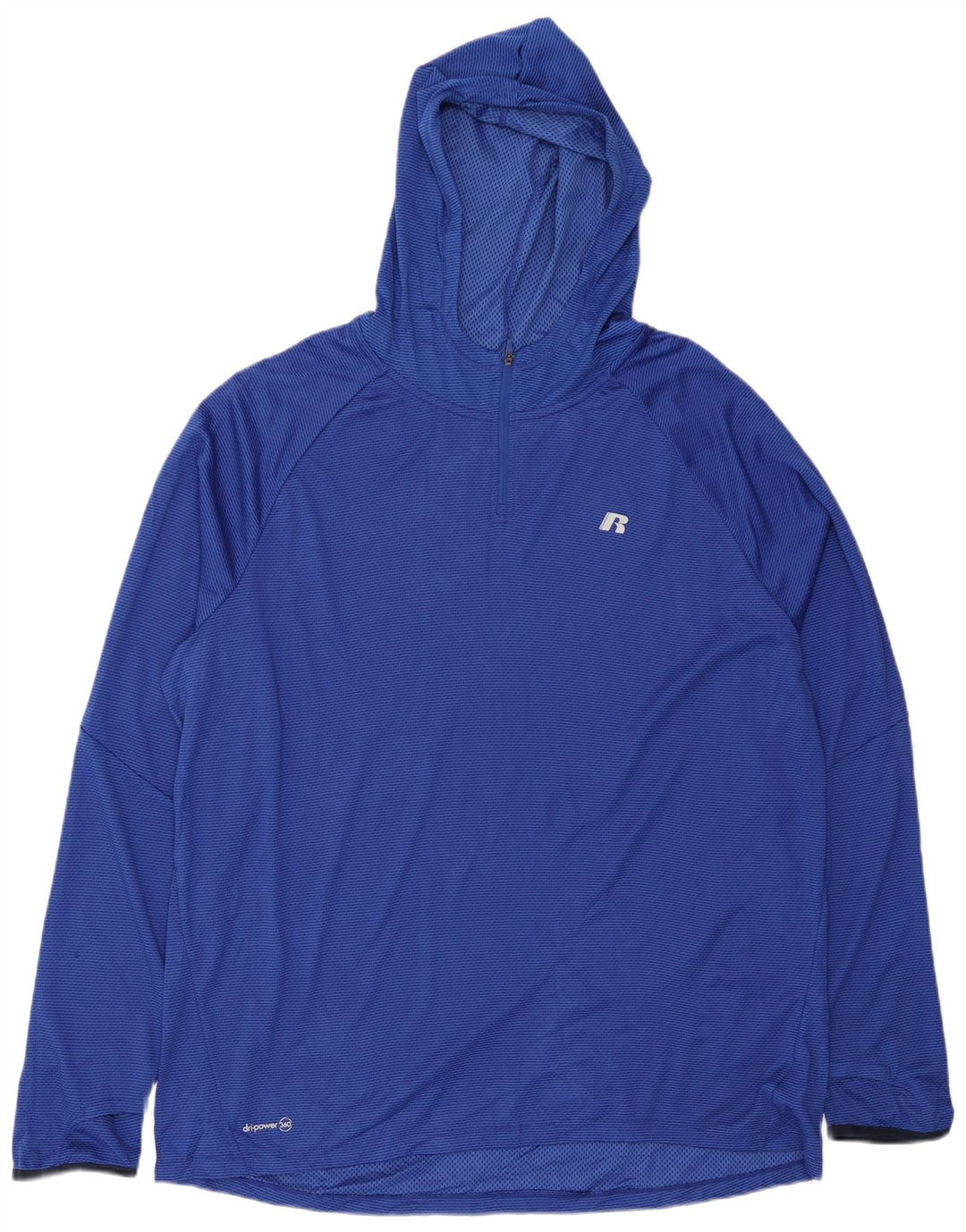 Russell Athletic Haut de survêtement à capuche Dri-Power pour homme XL Bleu marine