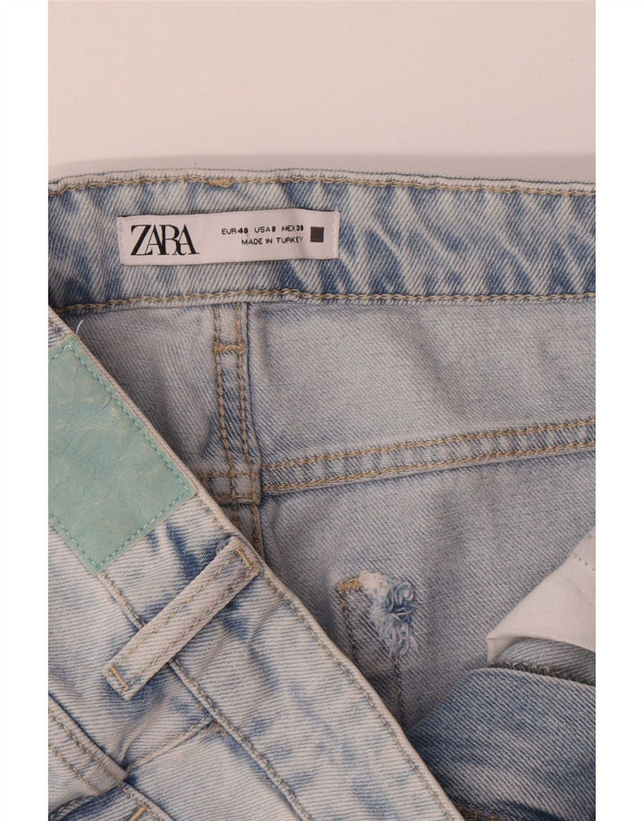 Zara Jean fuselé pour femme EU 40 Medium W30 L28 Bleu