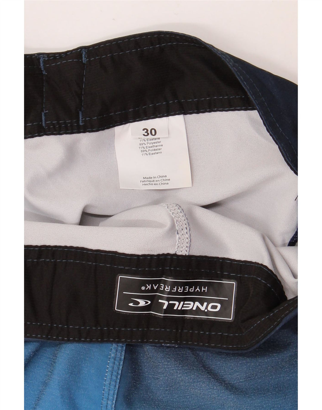 O'NEILL Short de Bain Homme Bleu Marine Moyen Colorblock Polyester