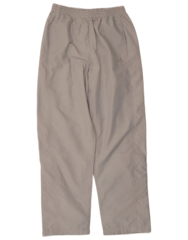 Adidas Pantalon de survêtement pour femme UK 12 Gris moyen Polyester