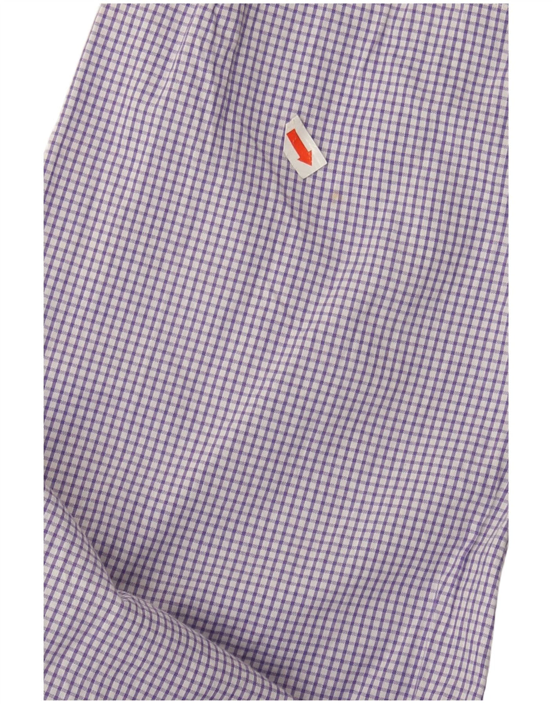 MASSIMO DUTTI Mens Casual Fit Shirt XL Purple Check