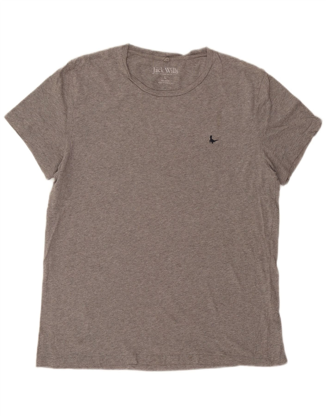 Jack Wills T-Shirt Homme Haut Large Gris Moucheté Coton