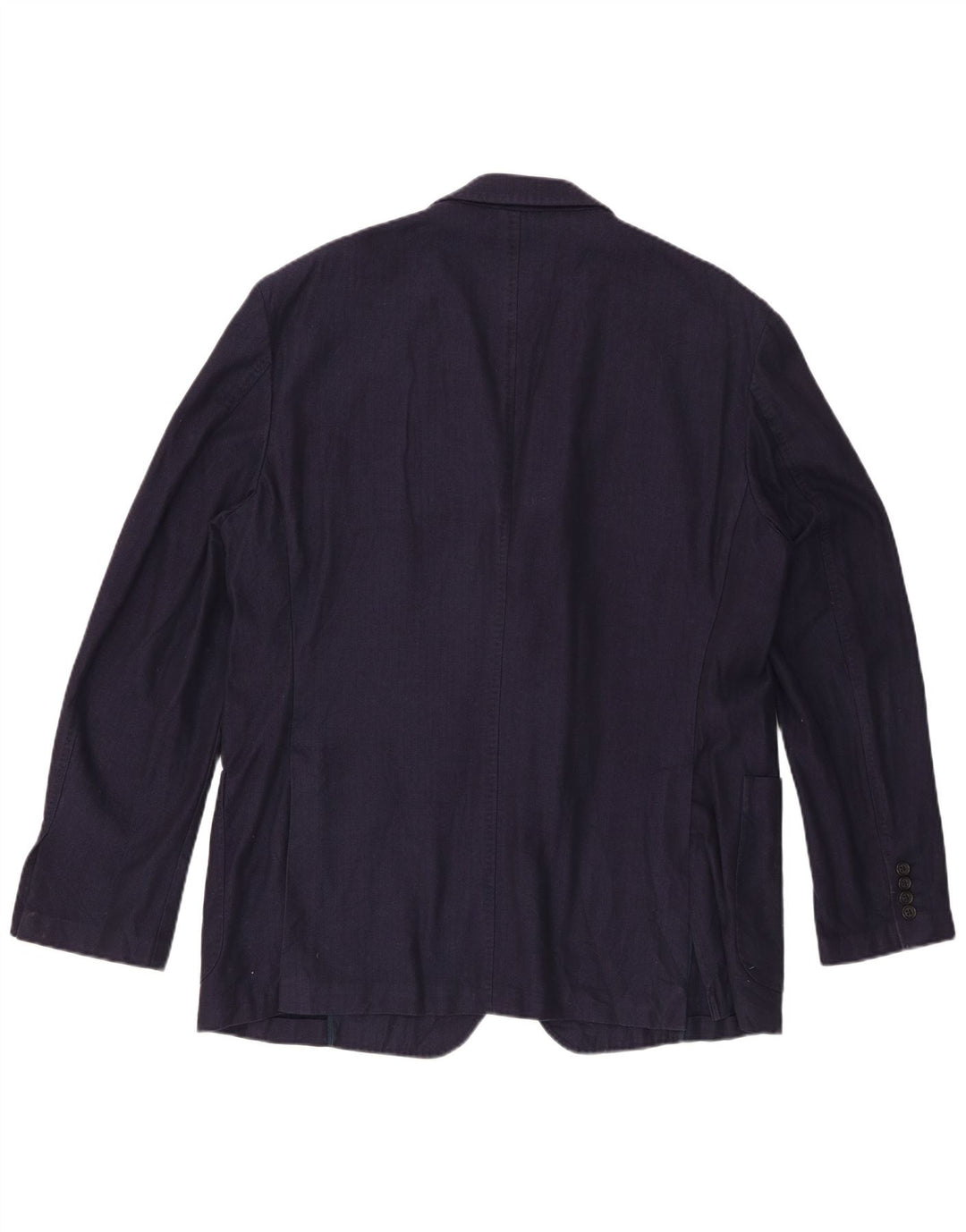 Fay Veste Blazer 3 Boutons Homme IT 56 3XL Bleu Marine Chevrons